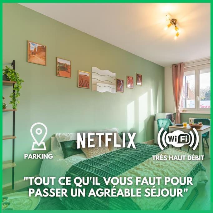 Le Refuge - Netflix I Wifi Haut Debit I Parking - Confort & Cosy ヴァランシエンヌ エクステリア 写真